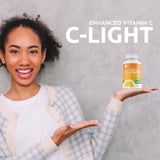 C-LIGHT ENHANCED VITAMIN C CAPSULES - BUFFERED FORMULA - 1484MG PER SERVING