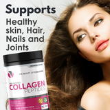 HYDROLYZED COLLAGEN POWDER - SKIN HAIR NAILS JOINTS - PREMIUM GRADE - UNFLAVORED 300G