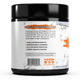 SUPREME CREATINE + ENERGY & FOCUS | CREATINE MONOHYDRATE + MACA & TAURINE | ORANGE FLAVOUR | 256G | 38 SERVINGS | STRENGTH, STAMINA & MENTAL DRIVE