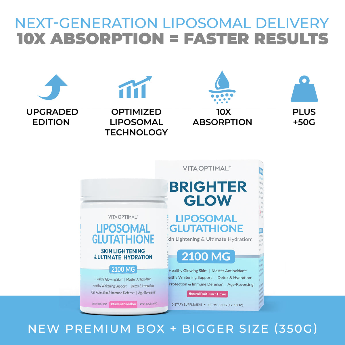 VITA OPTIMAL LIPOSOMAL GLUTATHIONE POWDER WITH ALPHA LIPOIC ACID & HYA – Vita Optimal LLC