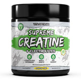 SUPREME CREATINE + ELECTROLYTES | CREATINE MONOHYDRATE + MAGNESIUM CITRATE | LEMON FLAVOUR | 304G | 38 SERVINGS | STRENGTH, HYDRATION & RECOVERY