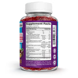 Skin, Hair & Nails Gummies - Biotin 6000mcg, Collagen, Silicon, PABA & Various Vitamins - Delicious Chewy Gummies - Vita Optimal LLC