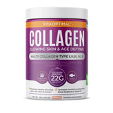 VITA OPTIMAL MULTI COLLAGEN PEPTIDES POWDER WITH PHYTOCERAMIDES, HYALURONIC ACID, KERATIN & VITAMIN C - VANILLA FLAVOUR - 22G SERVING