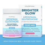 VITA OPTIMAL LIPOSOMAL GLUTATHIONE POWDER WITH ALPHA LIPOIC ACID & HYALURONIC ACID - DELICIOUS FRUIT PUNCH FLAVOR - 350G