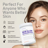 SKIN GLOW ACCELERATOR - PLANT BASED - NET WT 300G (10.6OZ) - NATURAL ORANGE FLAVOUR