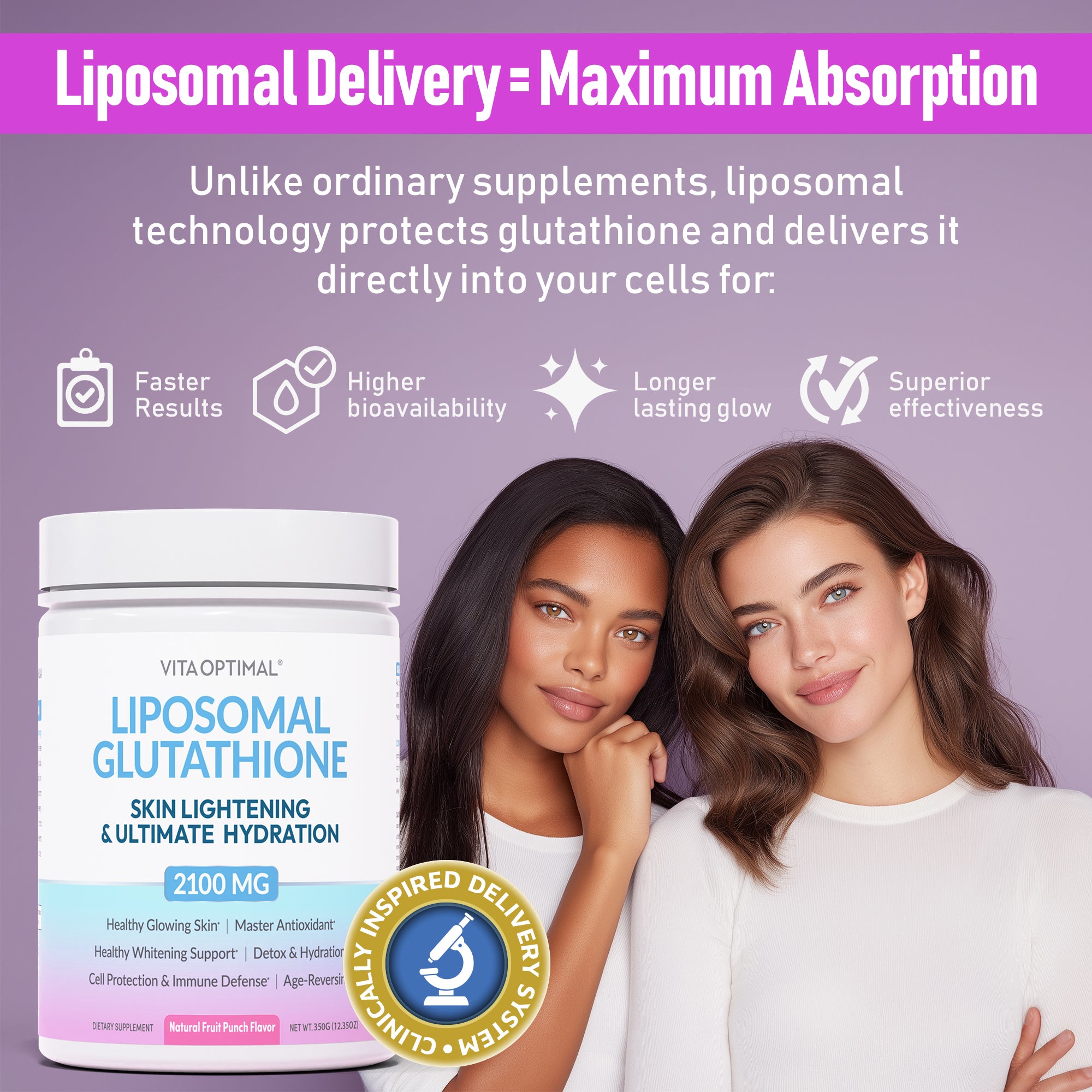 VITA OPTIMAL LIPOSOMAL GLUTATHIONE POWDER WITH ALPHA LIPOIC ACID & HYA Vita Optimal LLC VITA OPTIMAL LIPOSOMAL GLUTATHIONE POWDER WITH ALPHA LIPOIC ACID & HYA Vita Optimal LLC