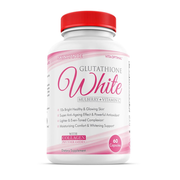 SKINHANCE GLUTATHIONE WHITE x 60 CAPSULES Vita Optimal LLC