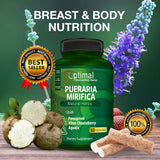 Optimal Breast & Body Vitamins - Plus Vitex CHASTEBERRY - 90 Capsules